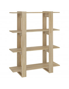 Libreria/Divisorio Rovere Sonoma 100x30x123,5 cm 2