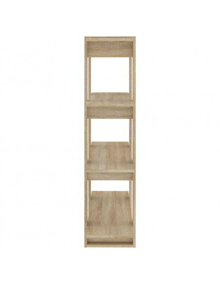 Libreria/Divisorio Rovere Sonoma 100x30x123,5 cm