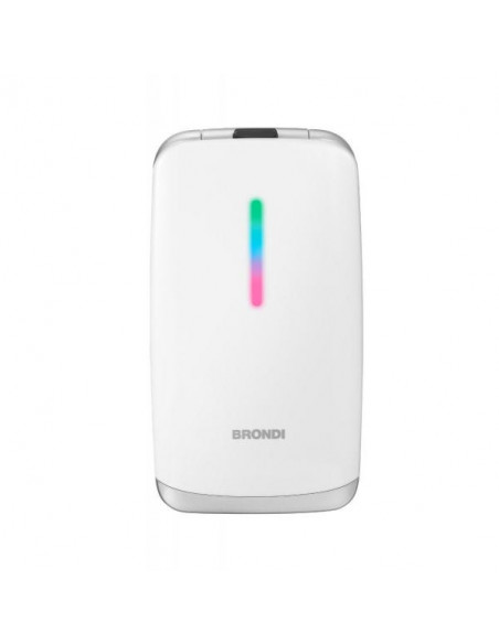 Brondi Contender 7,62 cm (3") Bianco Telefono per anziani
