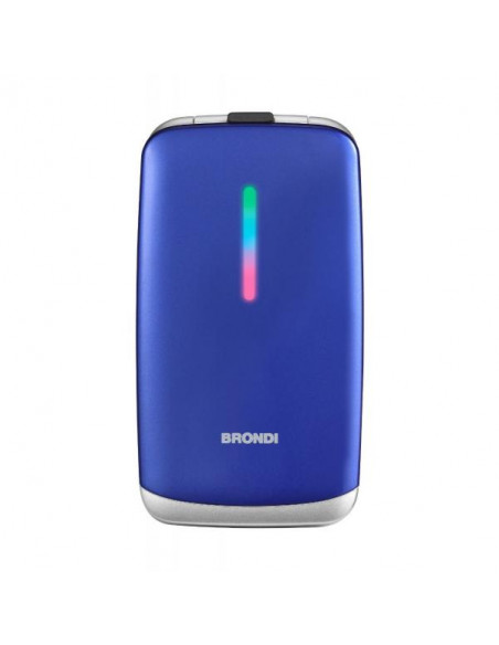 Brondi Contender 7,62 cm (3") Blu Telefono per anziani