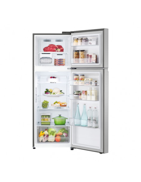 LG GTBV38PZGKD Frigorifero doppia porta 60cm, Classe E, 335L, Door & Linear Cooling, Inox