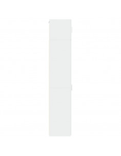 Mobile Sottile Bianco 40x42,5x225 cm in Truciolato 2