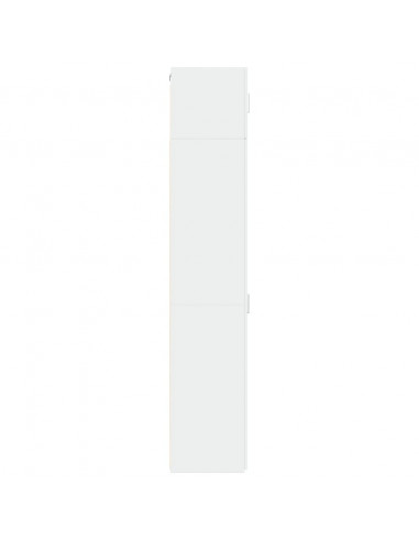 Mobile Sottile Bianco 40x42,5x225 cm in Truciolato