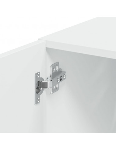 Mobile Sottile Bianco 40x42,5x225 cm in Truciolato