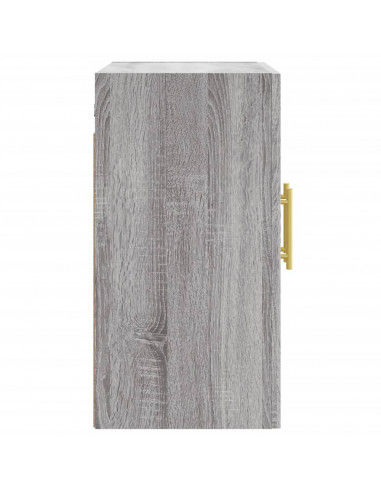 Mobile Pensile Grigio Sonoma 60x31x60 cm in Legno Multistrato