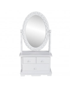 Toletta con Specchio Oscillante Ovale in MDF 2