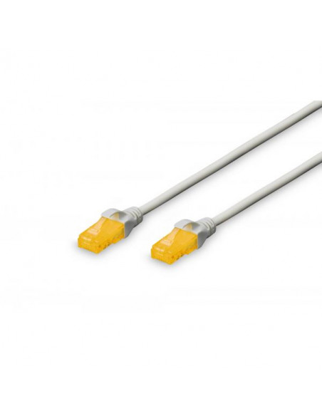 Digitus 5m Cat6a U/UTP cavo di rete Grigio U/UTP (UTP)
