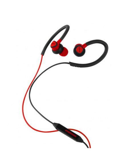 Enermax EAE01-R Auricolari Stereo jack3.5mm Nero/Rosso