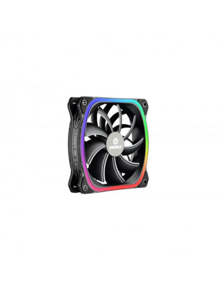 Enermax SquA ARGB Kit 3 Ventole PWM 120 Nero