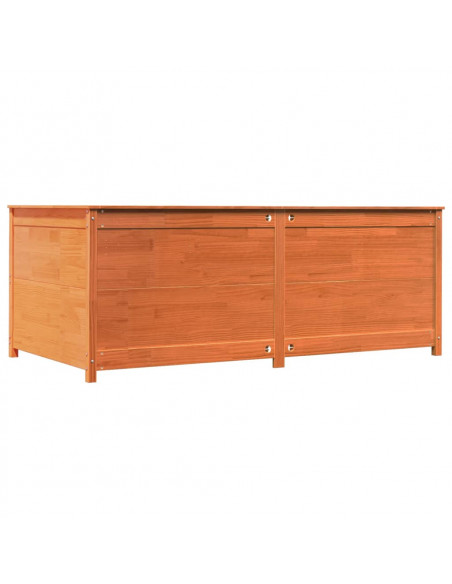 Dormeuse Marrone Cera 100x200 cm in Legno Massello di Pino