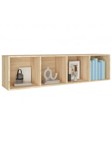 Libreria/Mobile TV Rovere Sonoma 36x30x143 cm Legno Multistrato