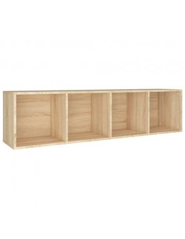 Libreria/Mobile TV Rovere Sonoma 36x30x143 cm Legno Multistrato
