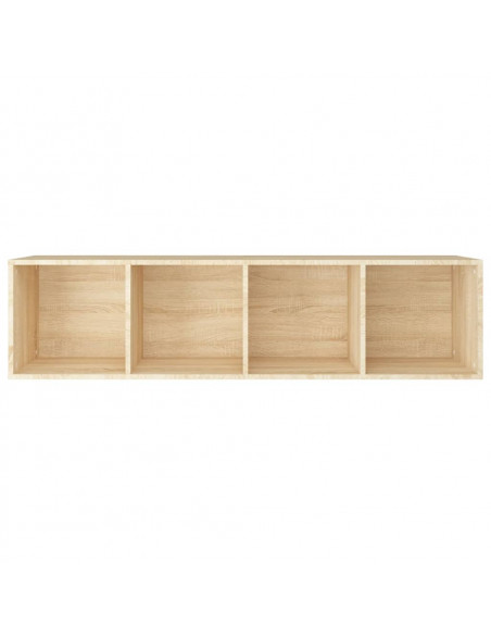 Libreria/Mobile TV Rovere Sonoma 36x30x143 cm Legno Multistrato