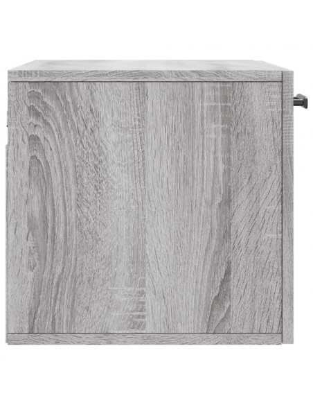 Mobile a Parete Grigio Sonoma 60x36,5x35cm in Legno Multistrato
