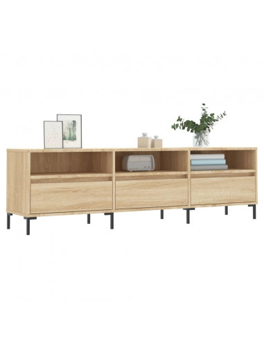 Mobile Porta TV Rovere Sonoma 150x30x44,5 cm Legno Multistrato