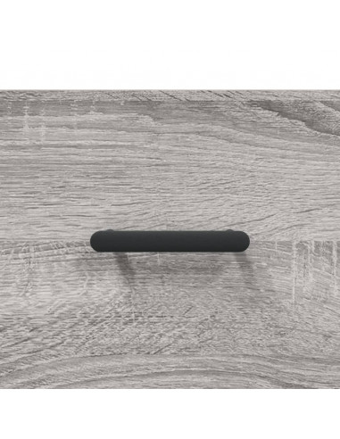 Mobile a Parete Grigio Sonoma 60x36,5x35cm in Legno Multistrato