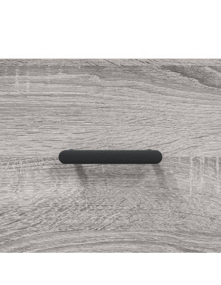 Mobile a Parete Grigio Sonoma 60x36,5x35cm in Legno Multistrato