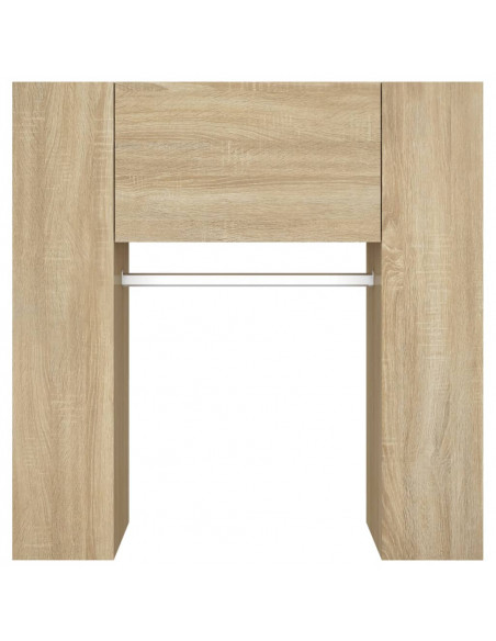 Mobili da Corridoio 2 pz Rovere Sonoma in Legno Multistrato