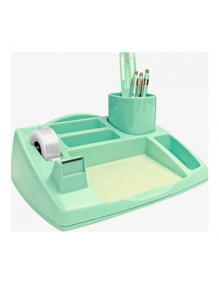 Organizer scrivania Arda 4121PV KEEPCOLOUR Oliver Verde pastello