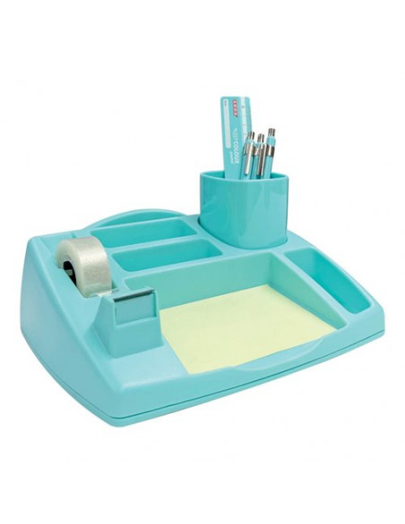 Organizer scrivania Arda 4121PBL KEEPCOLOUR Oliver Azzurro pastello