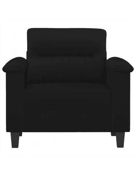 Poltrona Nera 60 cm in Microfibra