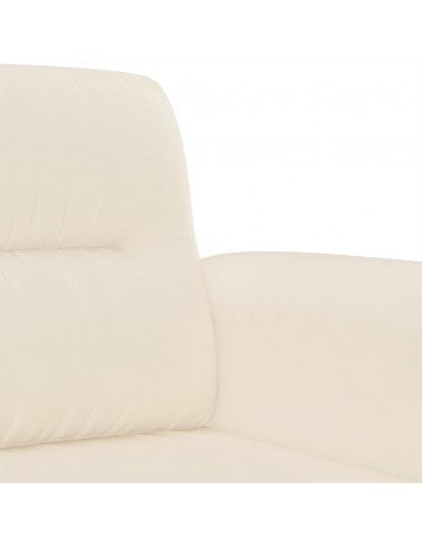 Poltrona Beige 60 cm in Tessuto di Microfibra