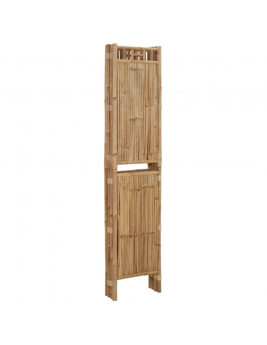 Paravento a 4 Pannelli in Bambù 160x180 cm