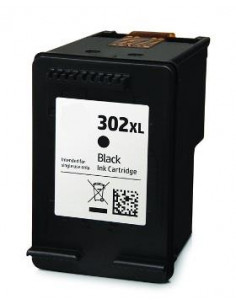 INK COMPATIBILE HP 302XL Nero 15ML X 1110 2130 3630 3636 4520 3830 3831 3834 3835 4650 4527 4657 5230 F6U68AE