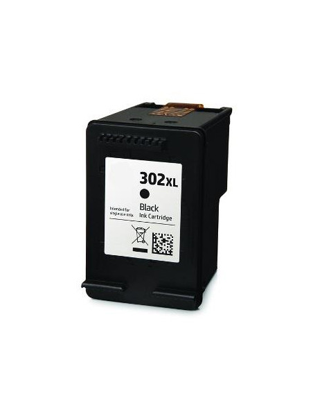 INK COMPATIBILE HP 302XL Nero 15ML X 1110 2130 3630 3636 4520 3830 3831 3834 3835 4650 4527 4657 5230 F6U68AE