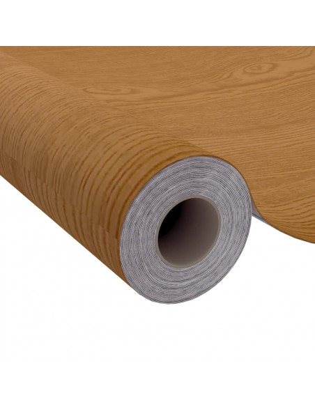 Pellicole Autoadesive per Porte 2 pz Rovere Chiaro 210x90cm PVC