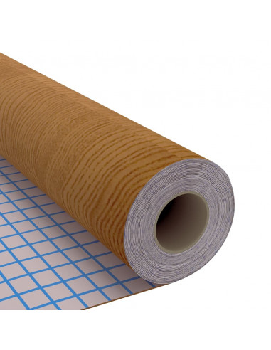 Pellicole Autoadesive per Porte 2 pz Rovere Chiaro 210x90cm PVC