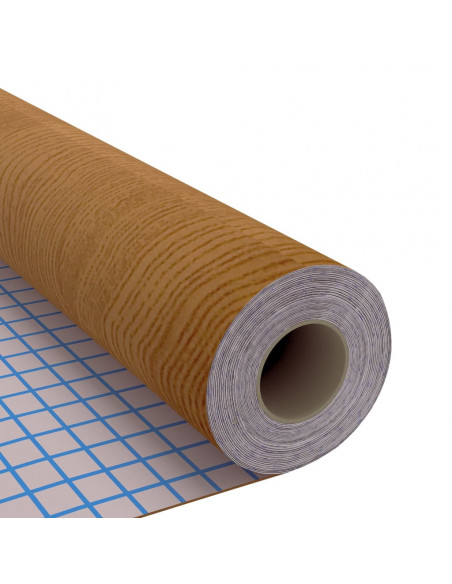 Pellicole Autoadesive per Porte 2 pz Rovere Chiaro 210x90cm PVC
