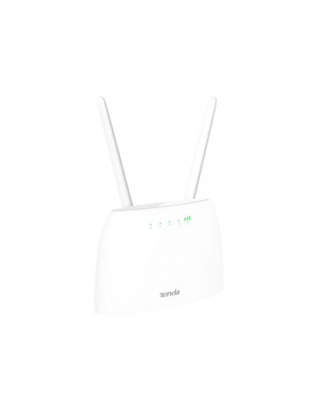 ROUTER TENDA 4G06 300Mbps Wireless N300 4G LTE VOLTE CAT.4 Supp FDD LTE/TDD-LTE/WCDMA/GSM 1P GE WAN/LAN,1P GE LAN 2FF SIM 1P RJ1