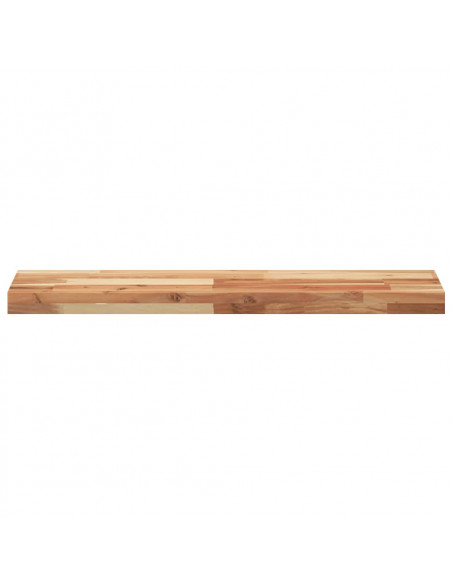 Mensole da Parete 3 pz 100x20x4 cm Legno Acacia Rifinito a Olio