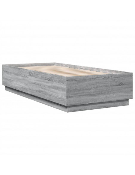 Giroletto Grigio Sonoma 90x200 cm in Legno Multistrato