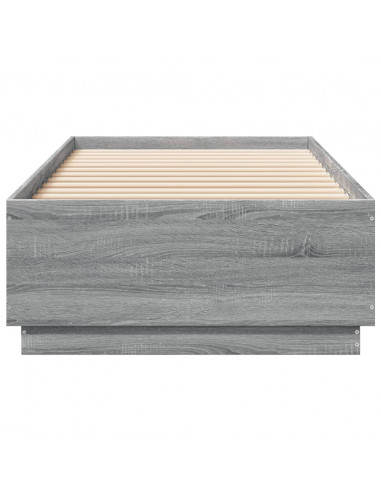 Giroletto Grigio Sonoma 90x200 cm in Legno Multistrato