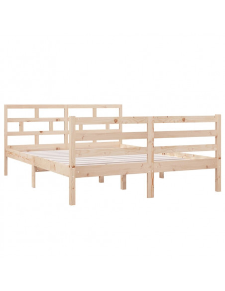 Giroletto in Legno Massello di Pino 140x190 cm