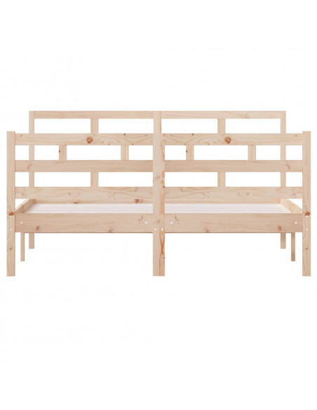 Giroletto in Legno Massello di Pino 140x190 cm