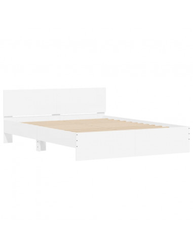 Giroletto con Testiera Bianco 140x190 cm