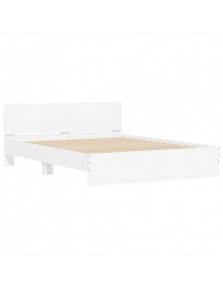 Giroletto con Testiera Bianco 140x190 cm