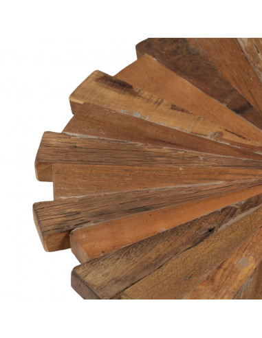 Tavolini da Salotto 2 pz in Legno Massello di Recupero