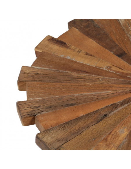 Tavolini da Salotto 2 pz in Legno Massello di Recupero