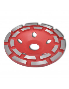 Mola a Tazza Diamantata a Doppia Fila 125 mm 2