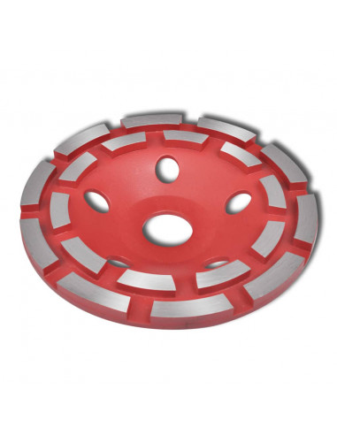 Mola a Tazza Diamantata a Doppia Fila 125 mm
