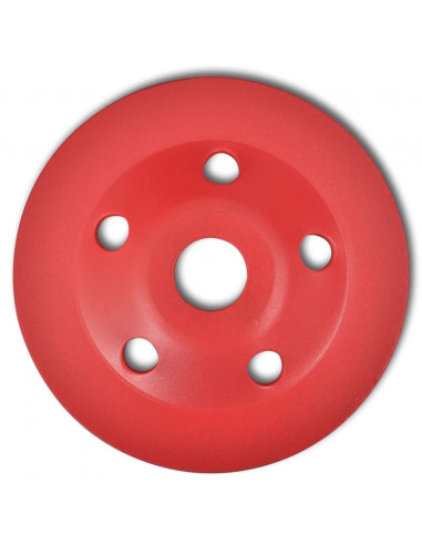 Mola a Tazza Diamantata a Doppia Fila 125 mm