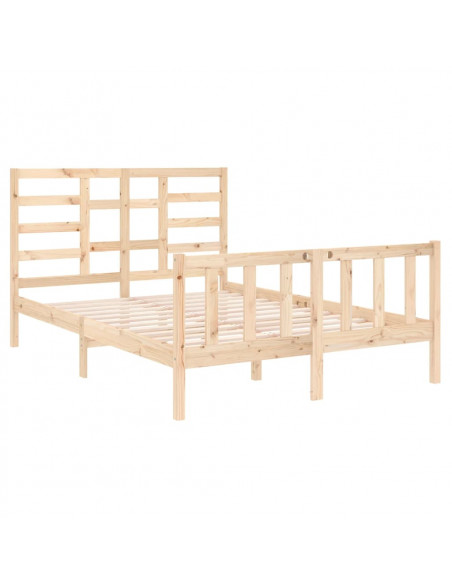Giroletto in Legno Massello 135x190 cm Double