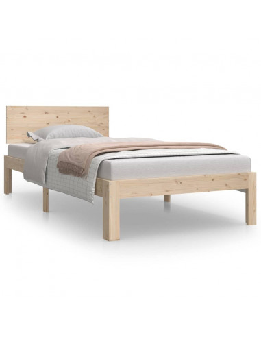 Giroletto in Legno Massello 90x190 cm Single