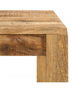 Tavolo per Sala da Pranzo in Legno Massello di Mango 82x80x76cm