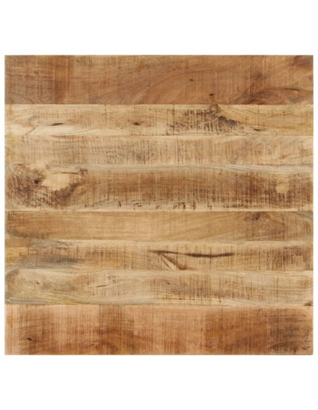 Tavolo per Sala da Pranzo in Legno Massello di Mango 82x80x76cm
