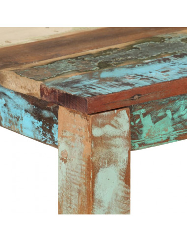 Tavolo da Pranzo 82x80x76 cm in Legno Massello di Recupero